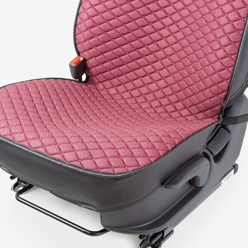 Каркасные накидки на передние сиденья "Car Performance", 2 шт., fiberflax CUS-2032 PINK