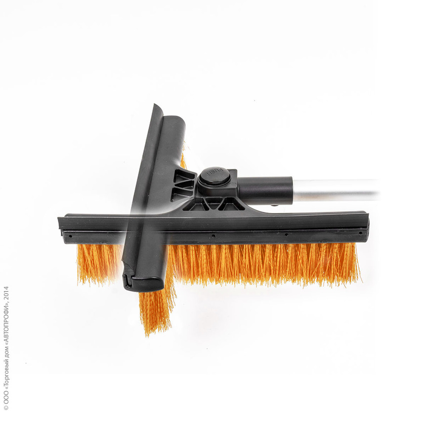 Щетка для снега "AUTOPROFI" SB-1456 BK/ORANGE