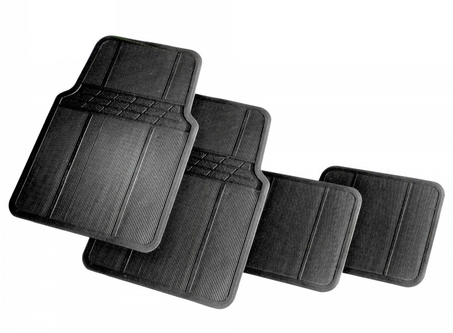 Комплект недорогих автомобильных ковриков из ПВХ